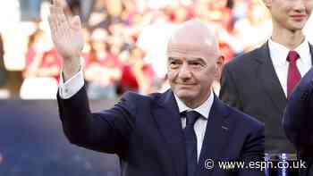 Scotland withdraws backing for FIFA's Infantino