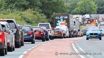 A1 Northumberland crash LIVE updates on major delays with second collision on A697