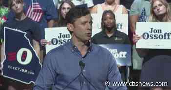 Ossoff sharpens attacks on Trump and Collins ahead of midterm election