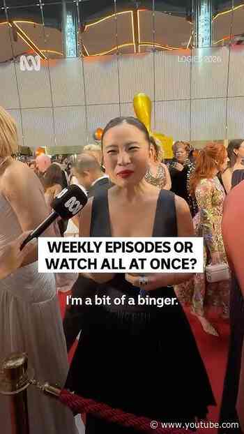 Would you rather watch a TV show weekly or all at once?