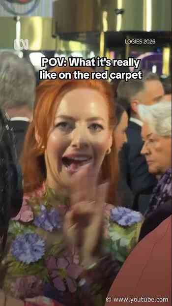 Logies red carpet is something else 😭