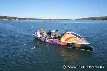Charity rowers complete circumnavigation of Britain
