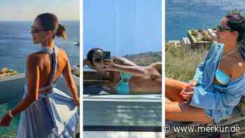 Ein Traum in Blau: Ana Ivanovic strahlt mit der Sonne um die Wette