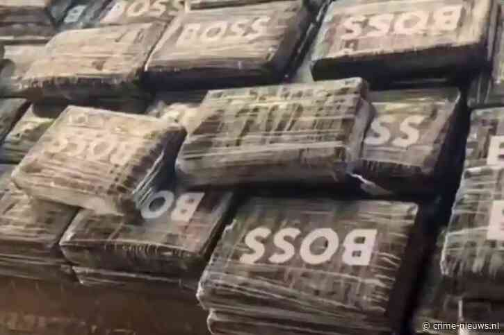 Honderden kilo’s cocaïne onderschept met opvallende Hugo Boss-logo’s op pakketten