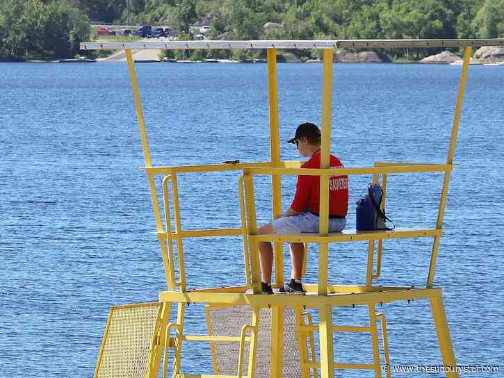 Lifeguard supervision in Greater Sudbury ends on Aug. 23