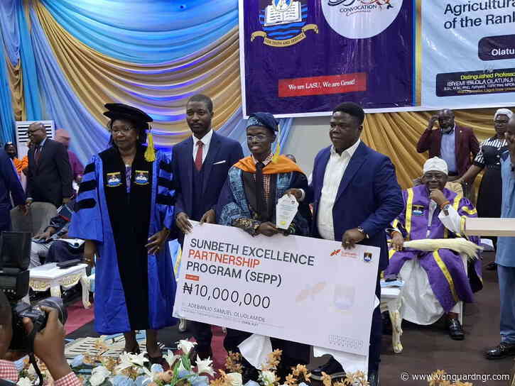 LASU best graduating student, Oluolamide, wins N10m prize