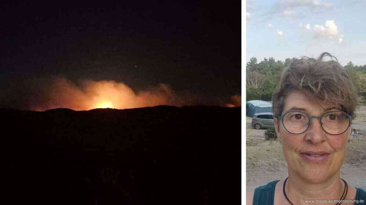 Urlauberin flüchtet vor Feuerinferno in Frankreich – und macht Campingplatz schwere Vorwürfe