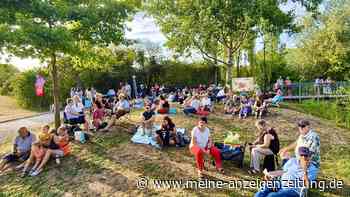 Sundowner im Goldachpark: 100 Besucher und Musik bis zur Dämmerung