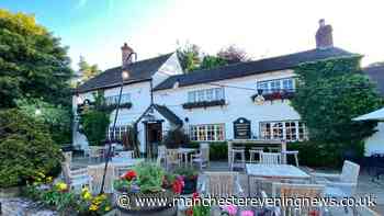 The historic country pub near Manchester with a huge beer garden and lavender meadow