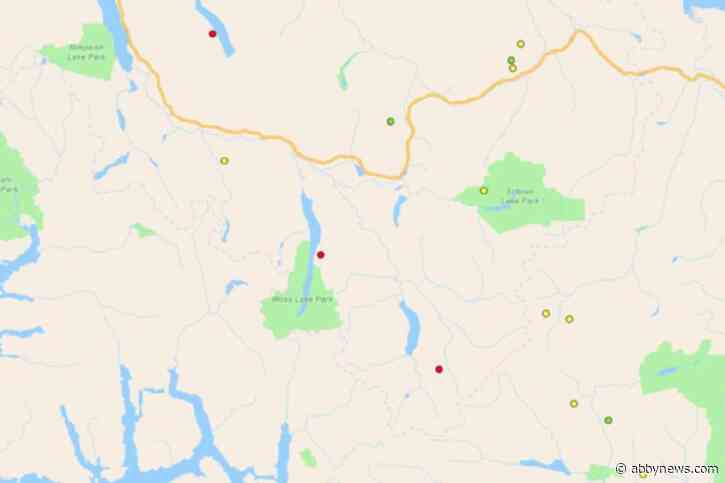 3 out of control fires burning in the North Island
