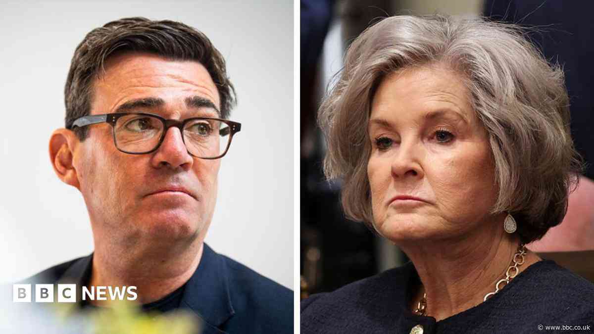 Burnham exchanged messages with person posing as Trump's chief of staff