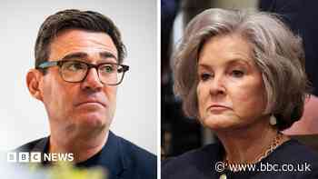 Burnham exchanged messages with person posing as Trump's chief of staff