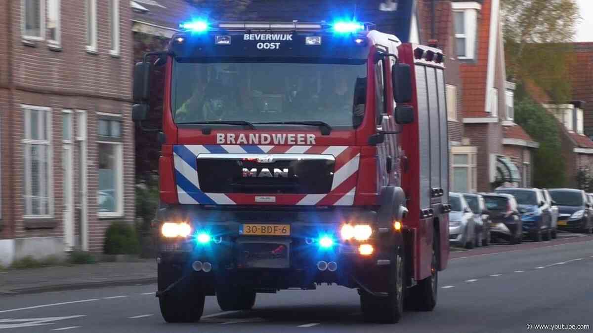 Hulpdiensten met Spoed onderweg in Beverwijk en Zaandam