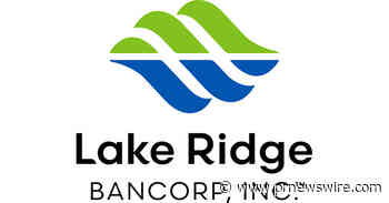 Lake Ridge Bancorp, Inc. Reports Second Quarter 2026 Earnings of $4.36 Per Share