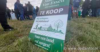 Het begon met een lollig plaatje, nu staat het er echt: ‘Platteland te koop’