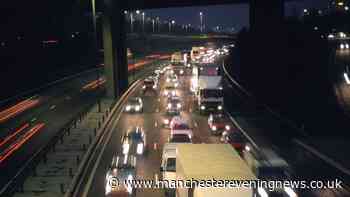 M6 closed for hours as man dies in three lorry horror crash
