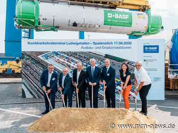 Ludwigshafen – BASF: Spatenstich für Modernisierung des Kombiverkehrsterminals