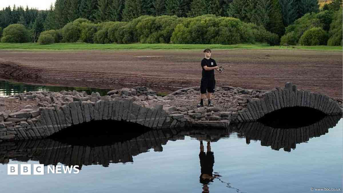 200-year-old bridge hidden for a century seen again after drought