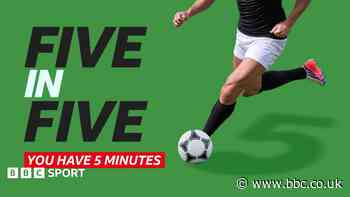 Five in Five: Football quiz No 1