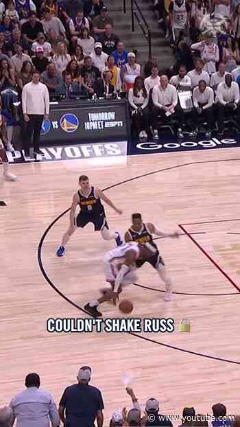 "Westbrook was in his chest like bronchitis"