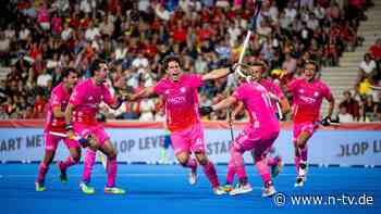 Gastgeber niedergekämpft: Deutsche Hockey-Männer sind nach WM-Krimi weiter