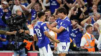 Rubin Colwill hits dramatic 98th-minute equaliser to earn Cardiff City draw against Wrexham