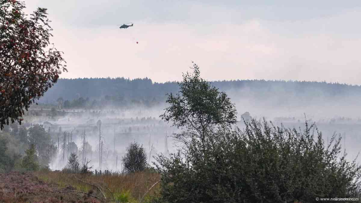 Inwoners van dorp bij grote Belgische veenbrand kunnen weer naar huis
