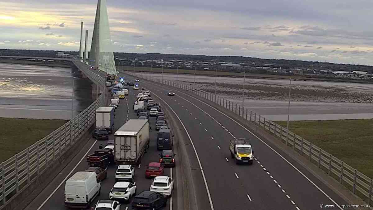 Mersey Gateway Bridge closed recap after crash