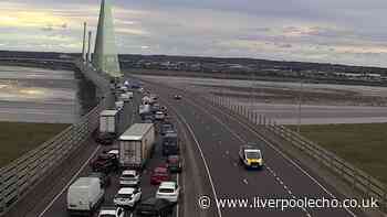 Mersey Gateway Bridge closed recap after crash