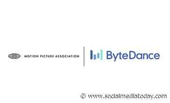 TikTok owner ByteDance signs Motion Picture Association deal