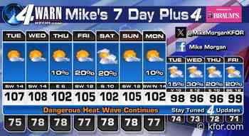 Incoming record highs, possibly hottest of Summer. EMSA continues medical heat alert.