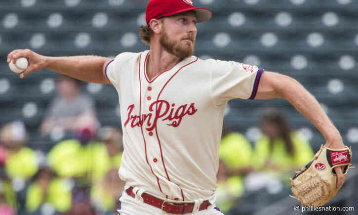 Journeyman pitcher gets back on track after pair of rough Triple-A outings following big-league stint with Phillies