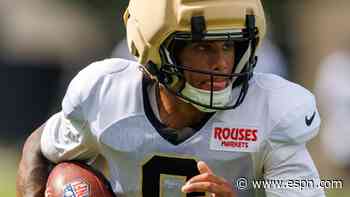 Sources: Saints WR Tyson may miss next 2 months