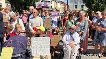 Pregnant women are campaigning to re-open North Devon District Hospital's maternity ward