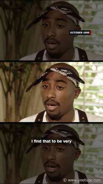 Tupac Shakur had a message for his critics during a 1995 interview with CNN