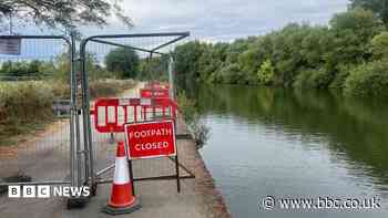 River path closed for six weeks for repairs