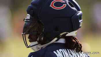 Source: Bears' Monangai (knee) likely out weeks