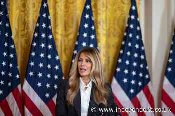 Where’s Melania? As Trump aide Natalie Harp never seems to leave president’s side, first lady is rarely seen