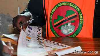 Zambia's president re-elected to 2nd term following election-night violence