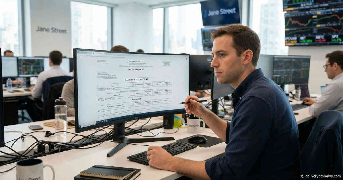 Jane Street Discloses $990 Million Bitcoin ETF Position in Q2 SEC Filing