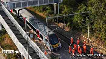 Derailed train disruption to last for about a week