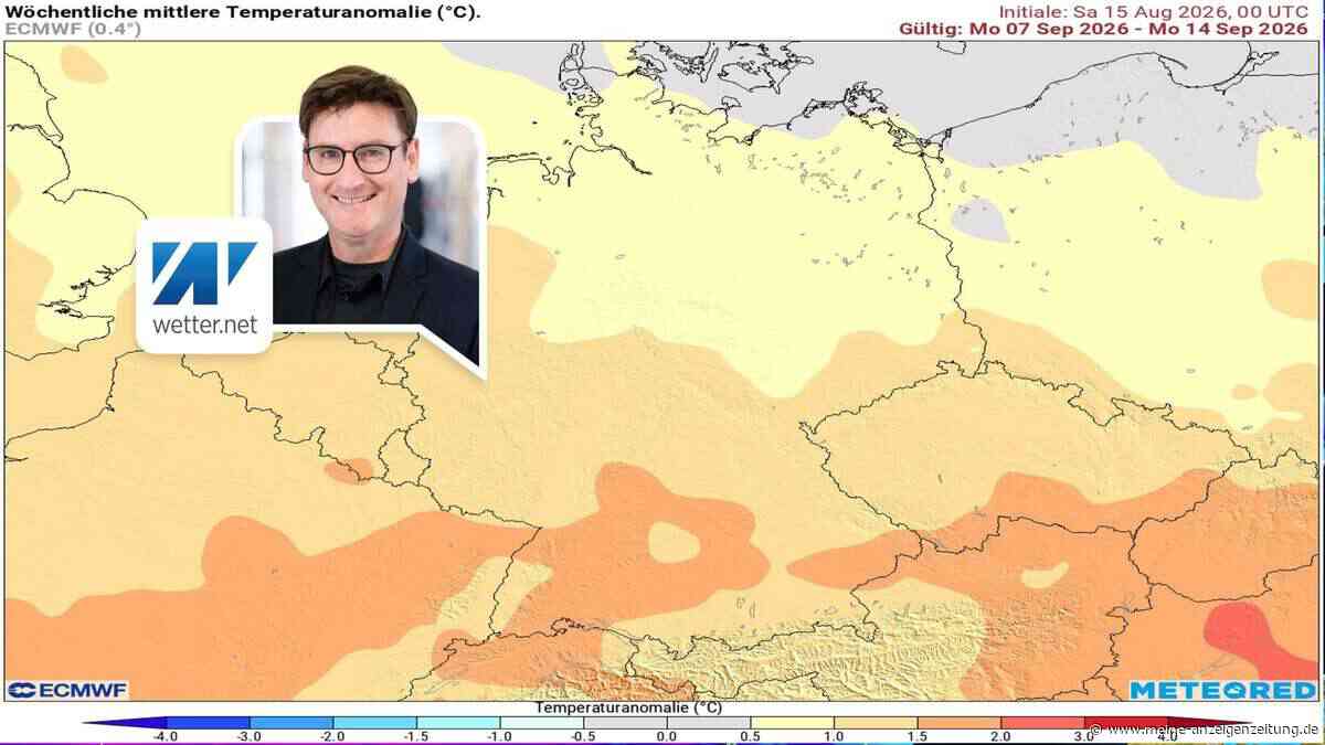 Nächste Hitzewelle könnte bald starten – doch Wettermodelle ziehen auch Herbst-Szenario in Betracht