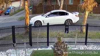 CCTV of car seen near Fadi Haddara's house before shooting