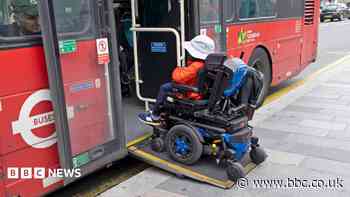 Disabled people in England to get 24-hour free bus travel