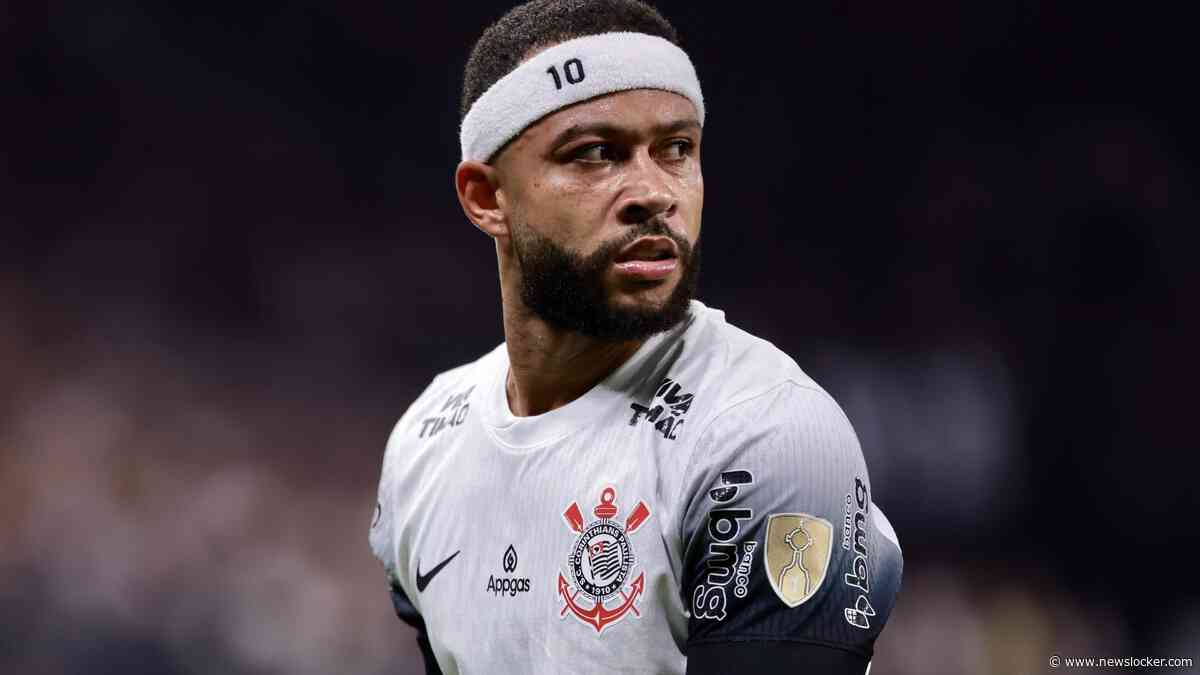 Opmerkelijke ommezwaai: ’Memphis Depay (32) doet water bij de wijn en blijft toch speler van Corinthians’