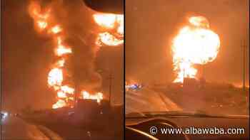 Video: Massive explosion in fuel depots in Iraq's Sulaymaniyah, 20 injured