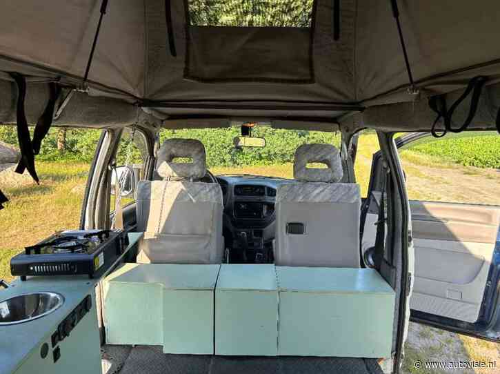 Deze tweedehands 4×4-camper is stoer, betaalbaar en heeft een zonnepaneel op het dak