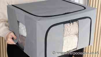 'I'd be lost without them' storage boxes with windows 'make ugly shelves tidy'