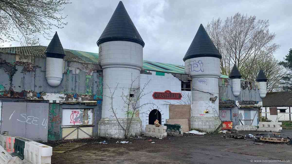 Beloved family theme park an hour from Liverpool reclaimed by nature after it was forced to close