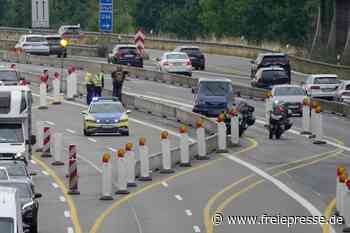 A 4 gesperrt: Wieder Unfall in Baustelle bei Chemnitz